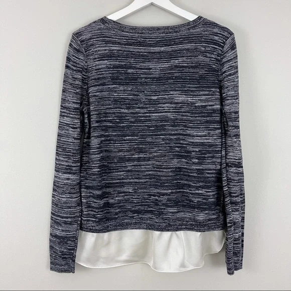 Ann Taylor LOFT Stripe Marled Sweater - Picture 6 of 6